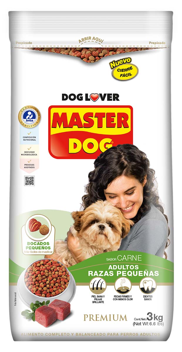 Master Dog Adulto Raza Pequeña Carne