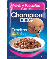 Pouch Champion Raza Pequeña Pavo