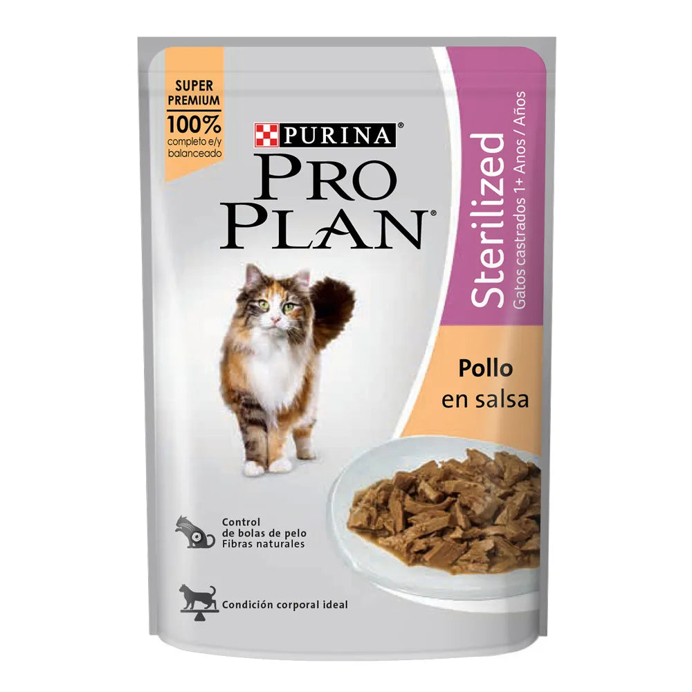 Alimento Húmedo Pro Plan Gato Esterilizado