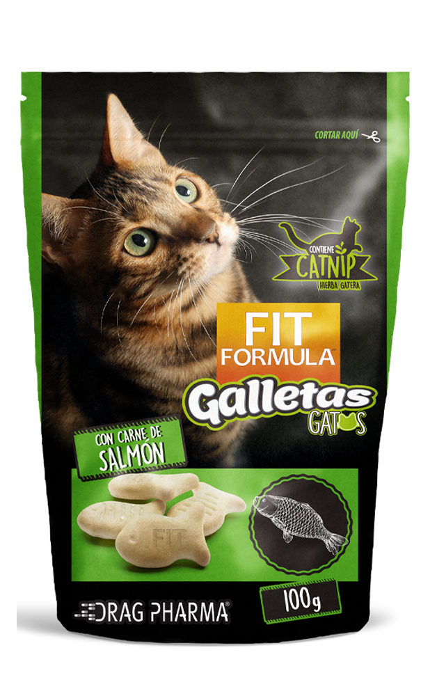 Galleta Fit Formula Gato Salmón
