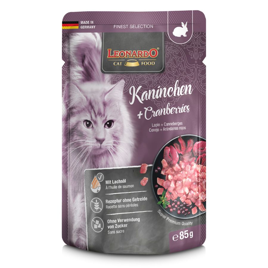 Leonardo Conejo y Arándano Pouch 85 GR