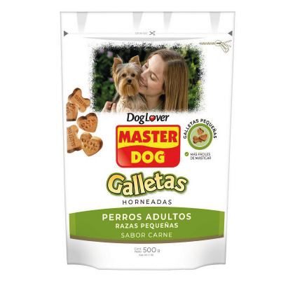 Galleta Master Dog Adulto Raza Pequeña 500g