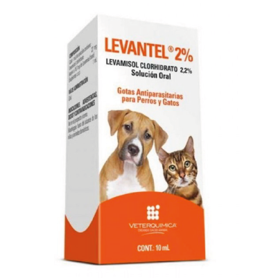 Levantel Antiparasitario en Gotas para Perros y gatos