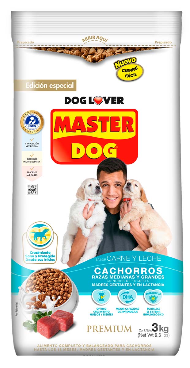 Master Dog Cachorros Raza Medianas y Grandes