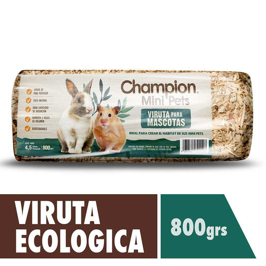 Viruta Champion Mini Pets 800 grs