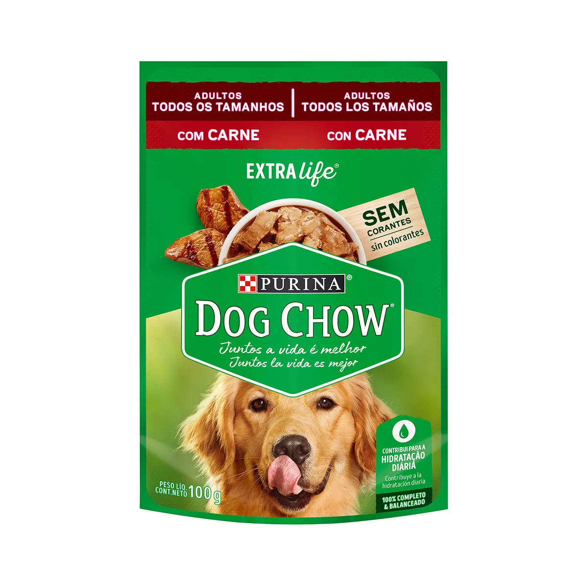 Alimento Húmedo Dog Chow Carne