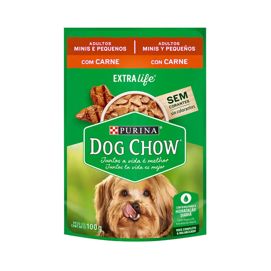 Alimento Húmedo Dog Chow Pequeños Carne