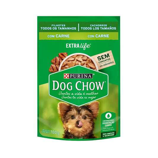 Alimento Húmedo Dog Chow Cachorro Carne