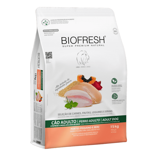 Biofresh Adulto Raza Pequeña y Mini 3 Kg