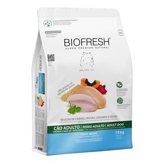 Biofresh Adulto Raza Mediana 3 Kg