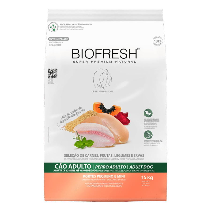 Biofresh Adulto Raza Pequeña y Mini 3 Kg