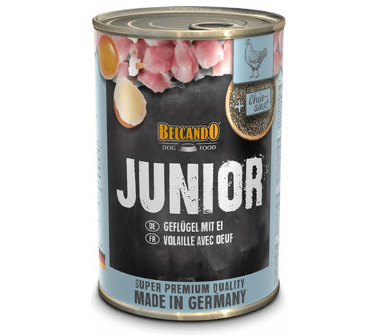 LATA BELCANDO JUNIOR AVE CON HUEVOS