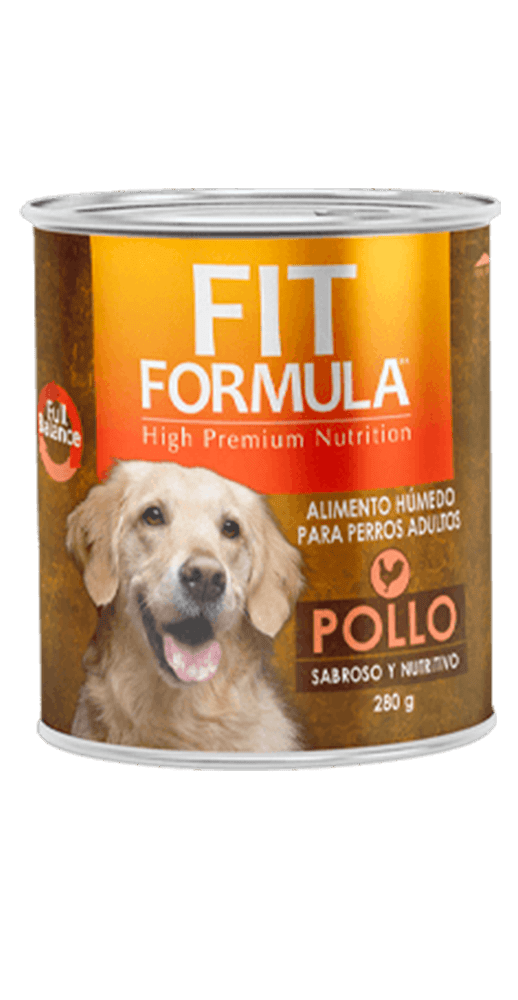 Lata Fit Formula Adulto Pollo 280 grs