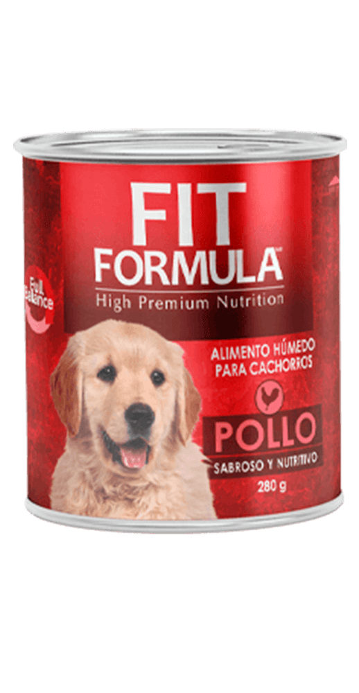 Lata Fit Formula Cachorro 280 grs