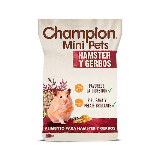 Alimento Hamster Champion Mini Pets 500 grs