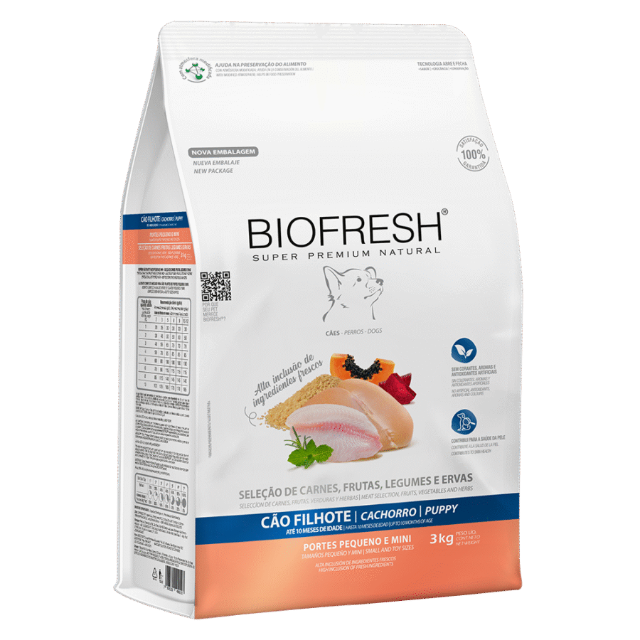 Biofresh Cachorro Raza Pequeña y Mini 3 Kg