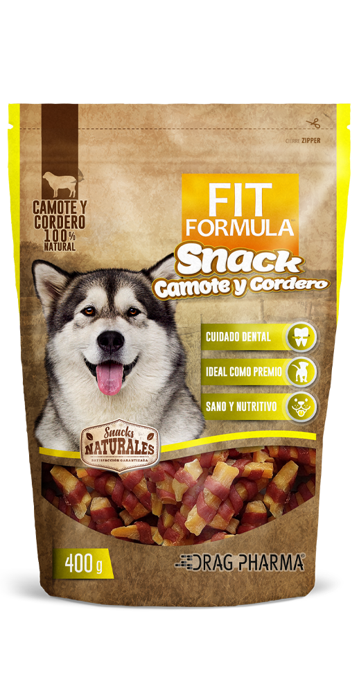 Snack Natural Fit Formula Camote y Cordero