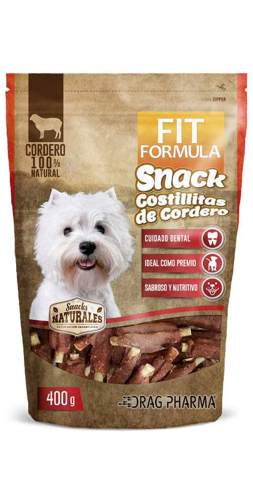 Snack Natural Fit Formula Costillitas de Cordero