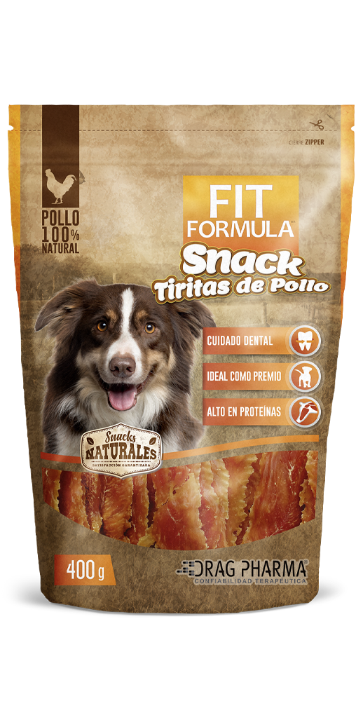 Snack Natural Fit Formula Tiritas de Pollo