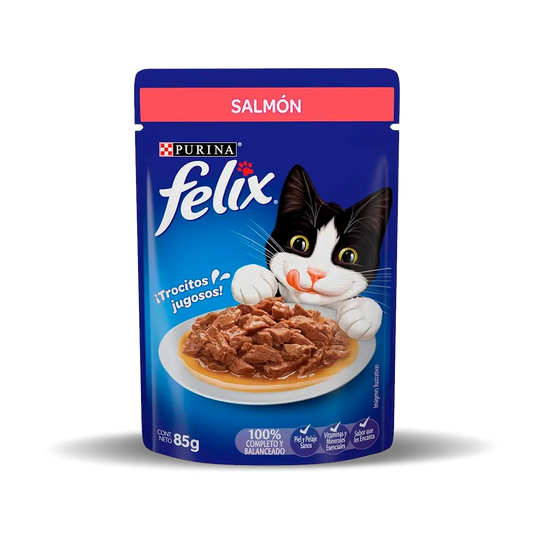 Alimento Húmedo Felix Salmón
