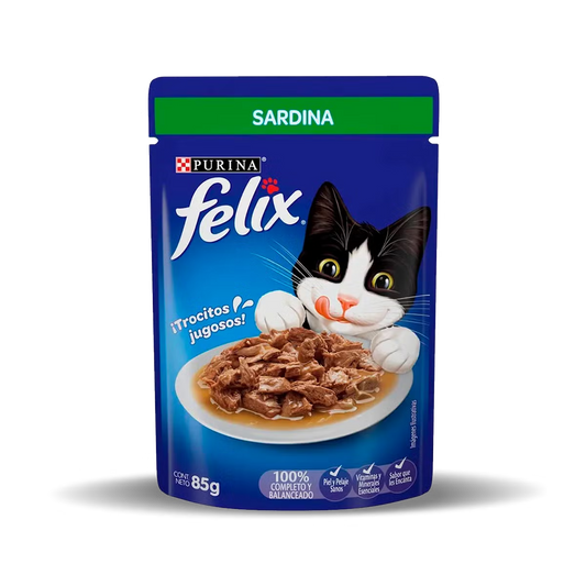 Alimento Húmedo Felix Sardina