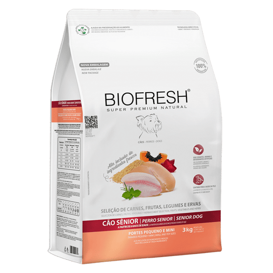 Biofresh Senior Raza Pequeña y Mini 3 Kg