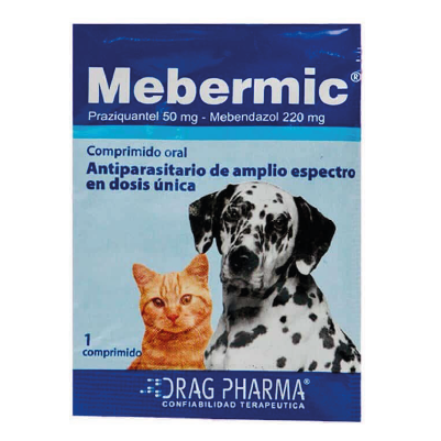 Mebermic Antiparasitario Interno Raza Pequeña